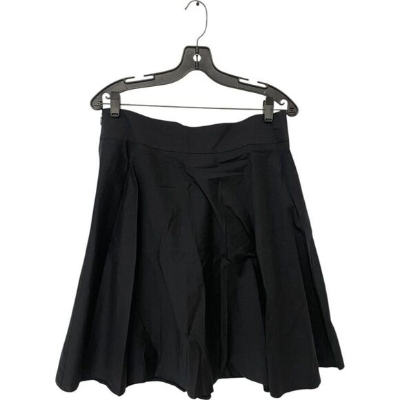 Akris Punto Dresses & Skirts - Akris Punto Womens A-Line Skirt Size 10 Black Stretch High Waist Cotton